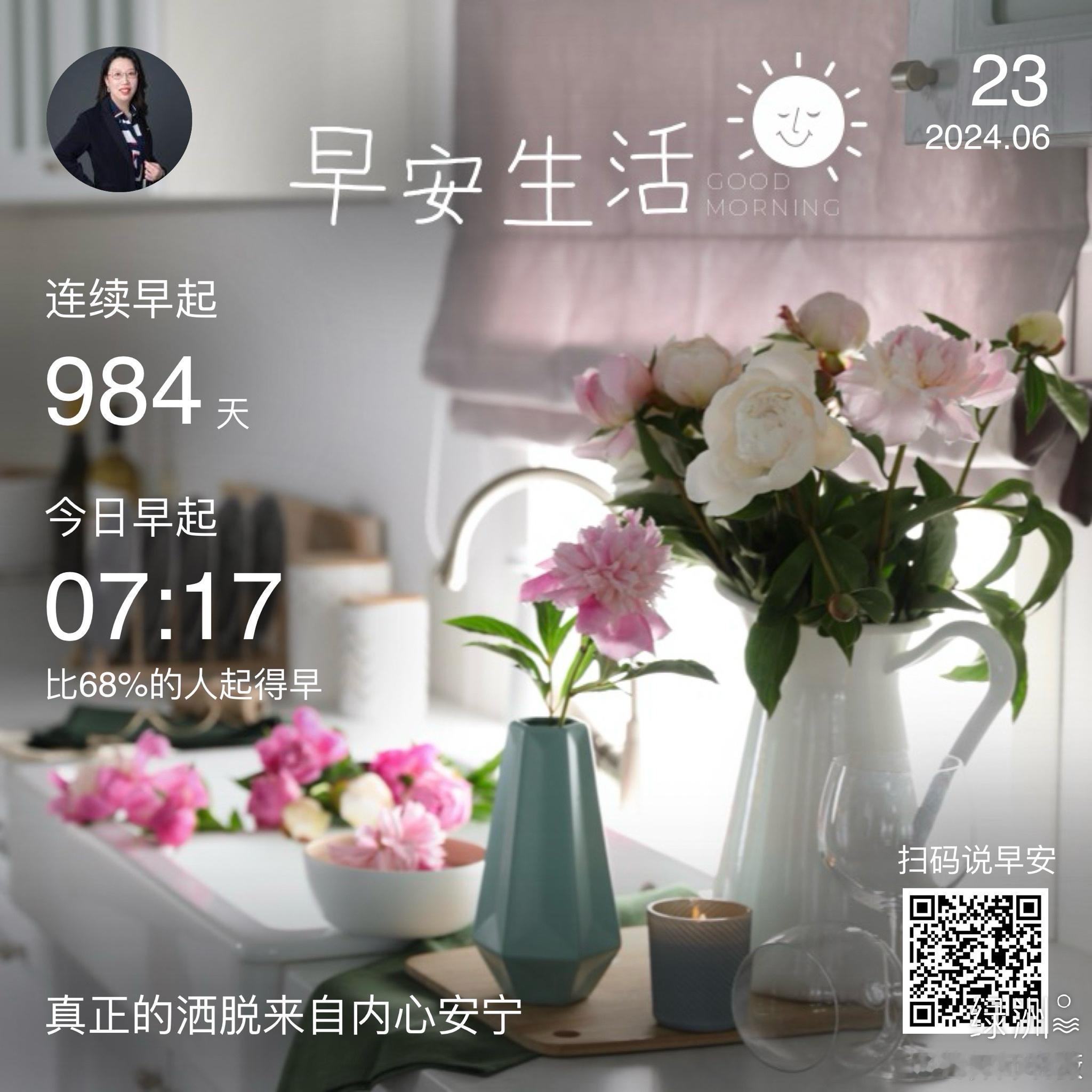 #早安#真正的洒脱来自内心安宁  ​​​