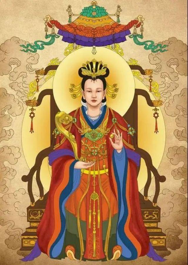 #西王母娘娘圣像集#
还有1天就要迎来西王母娘娘的圣诞日了，提前整理了西王母娘娘