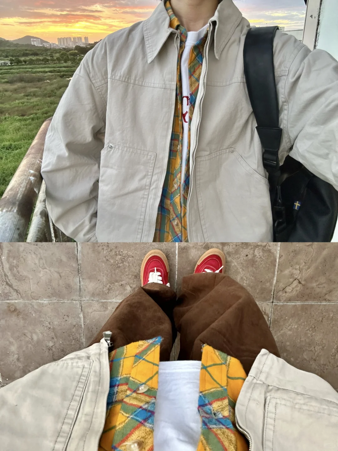 初秋穿搭📔 又到了叠穿的季节~