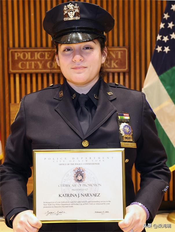 卡特里娜·J·纳瓦埃斯 (Katrina J. Narvaez)是纽约市警察局 