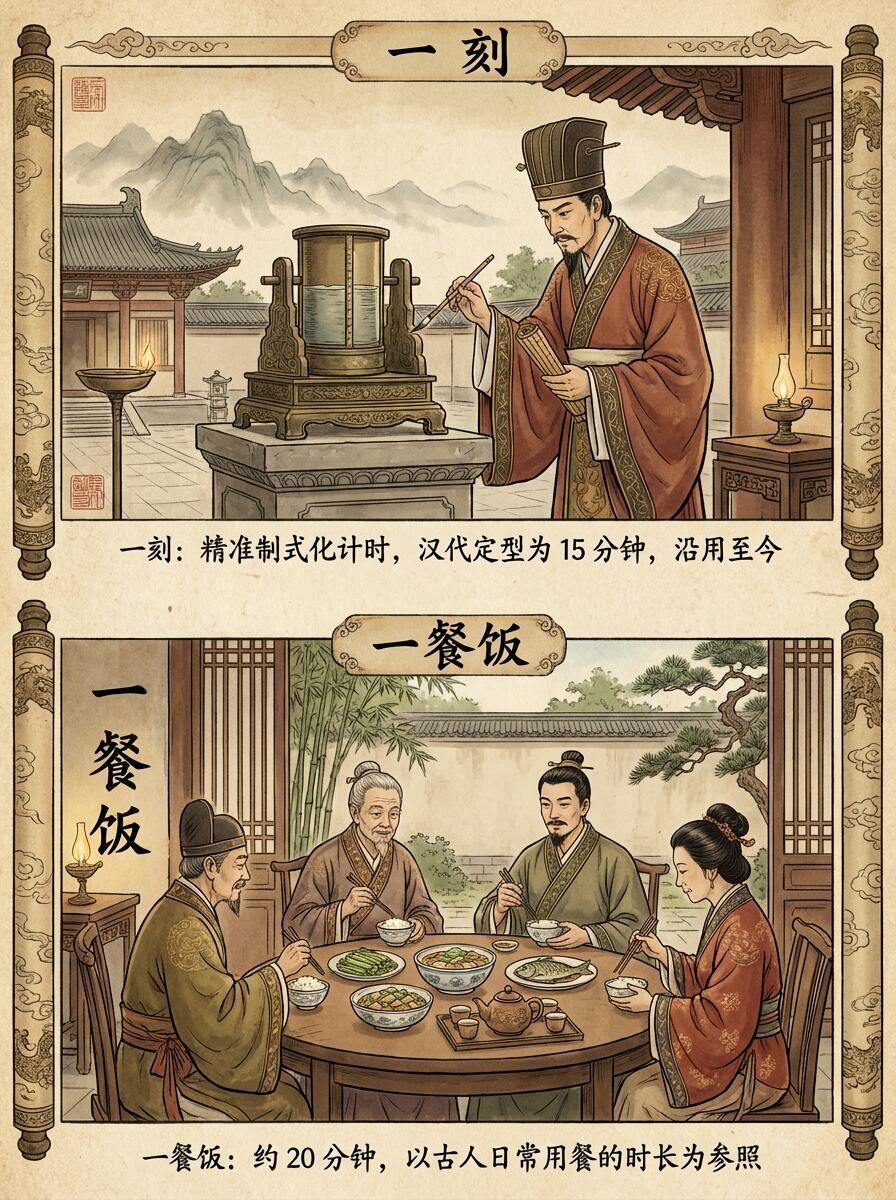 一息、一盏茶、一炷香到底多久？ 