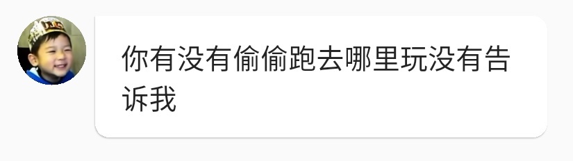 你查岗我？我的世界里除了你还能有谁! 