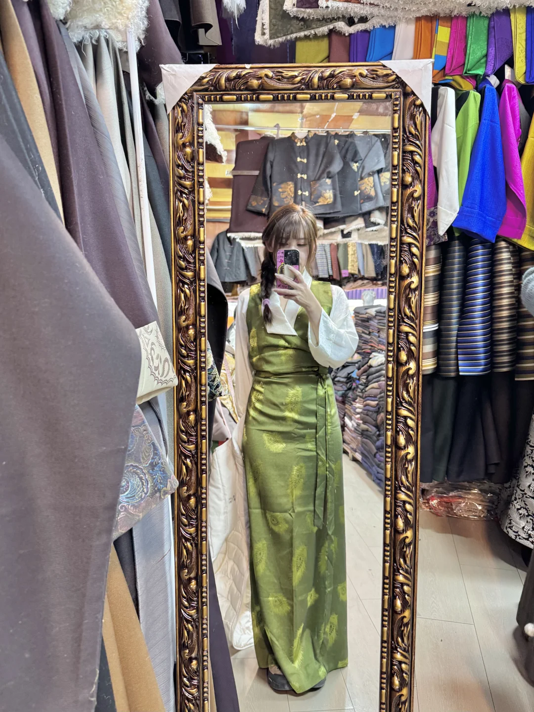 拉萨必买！100r买一身博拉，好喜欢💕