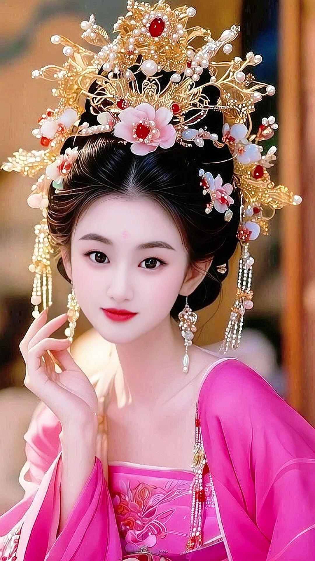 国风古韵 古风美人 古典妆造 古风妆容有多美 汉服之美在华夏