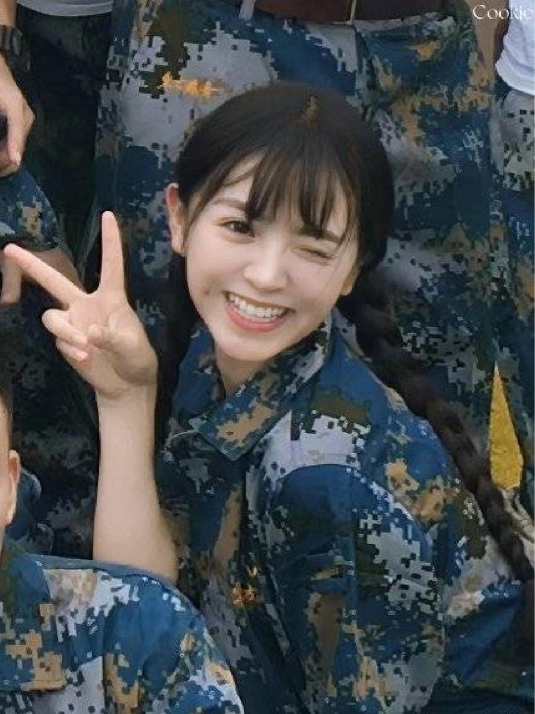 🌸🌸军训照