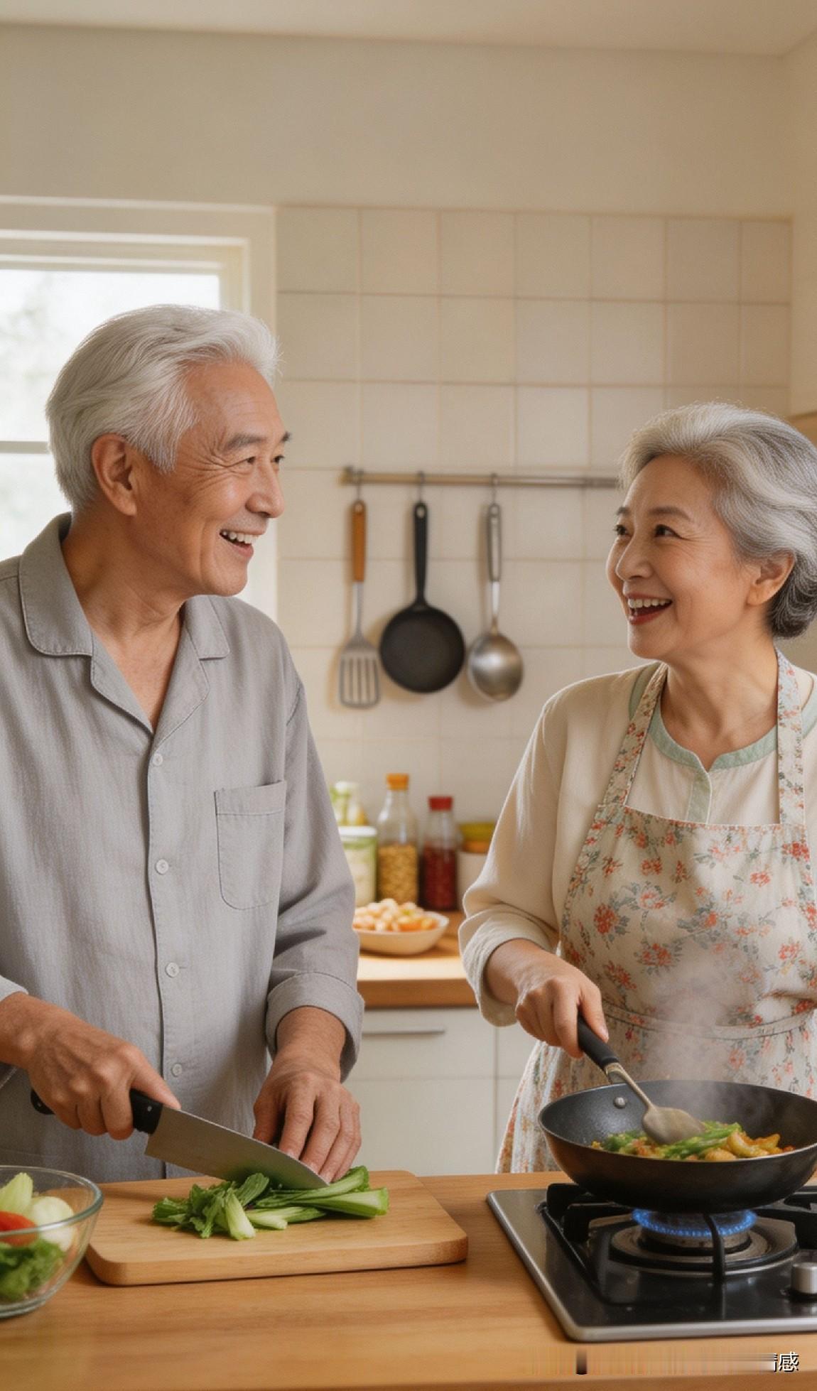 晚年夫妻舒心过日子：少计较少纠缠，相守自在才是圆满！
 
走过大半辈子，从青涩少