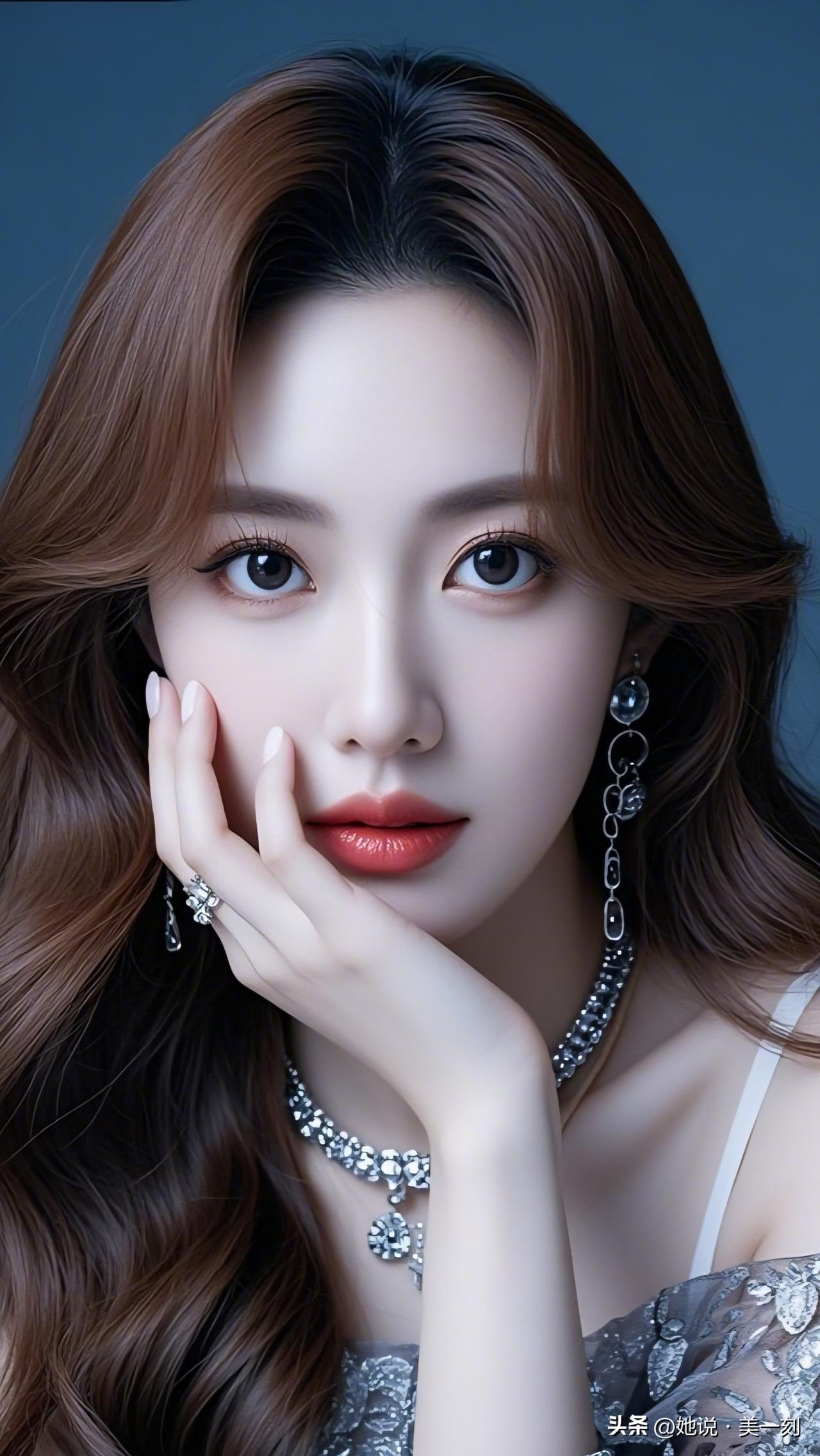 优雅红唇，闪耀珠宝，女神范儿十足！💄✨什么样的女生最让男生心动