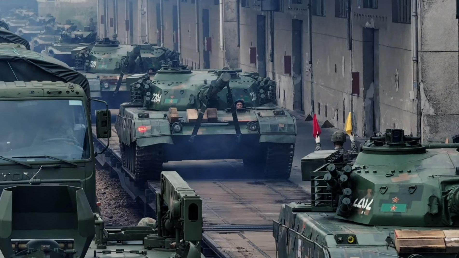 图片来自中国军号，标题是All set.... 这说的是啥？好难猜啊 