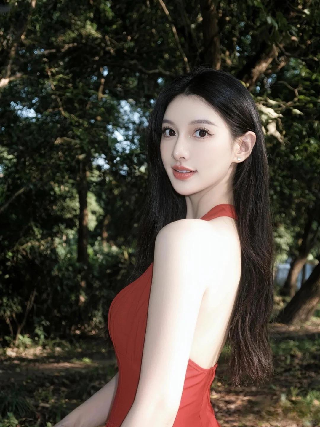 可爱娇羞的00后兼职模特小美女，鼻子软肉像刚蒸好的桂花糕软芯，莹润饱满，不锐不钝