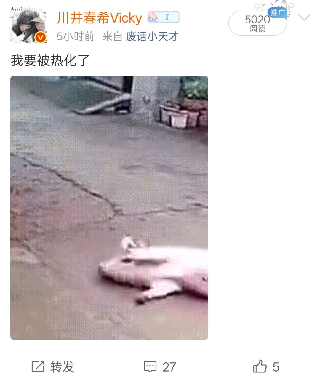 怎么莫名其妙给这个推流了 