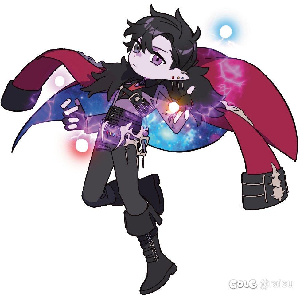 【DNF同人大赏：男魔法师】
太可爱了都，魔界人都可可爱爱( ﾟ∀。)
（COLG画师：raisu）