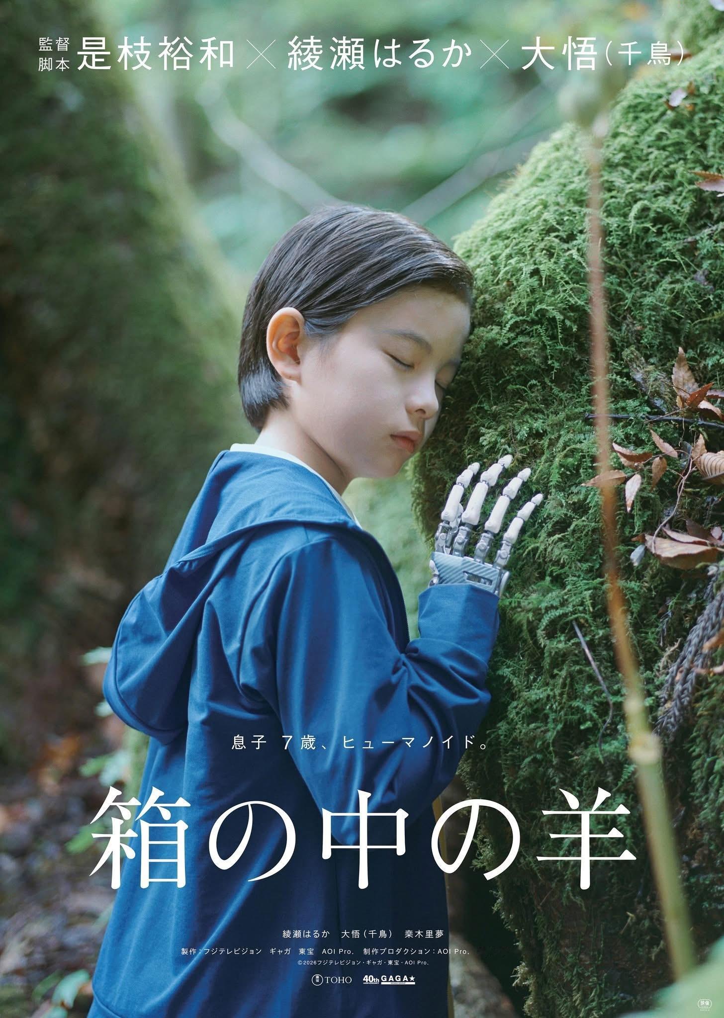 是枝裕和导演新作《盒子里的羊》，香港地区将于6月份上映，港译名为《再生家族》。戛