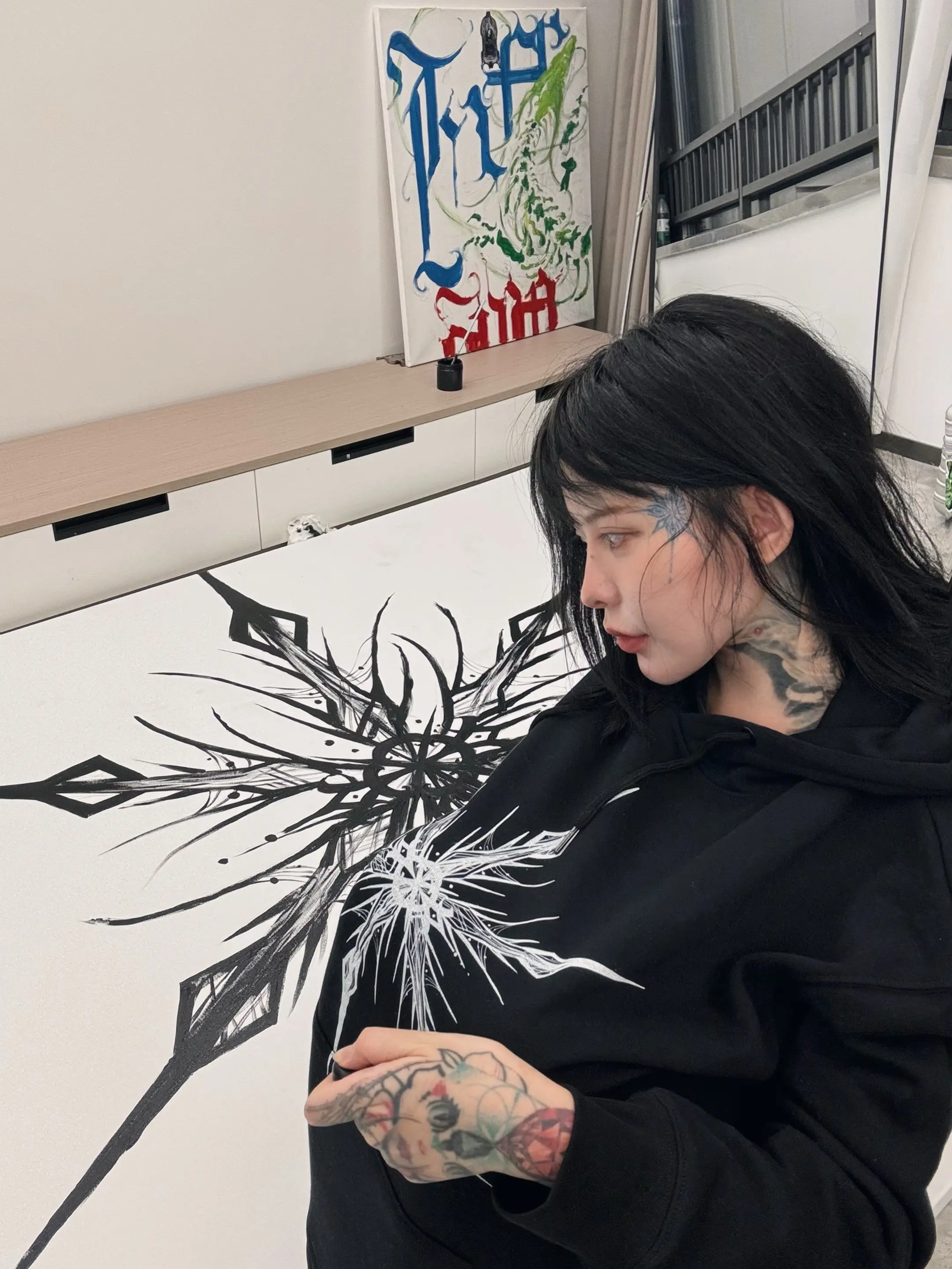 小众艺术 纹身分享 女纹身师