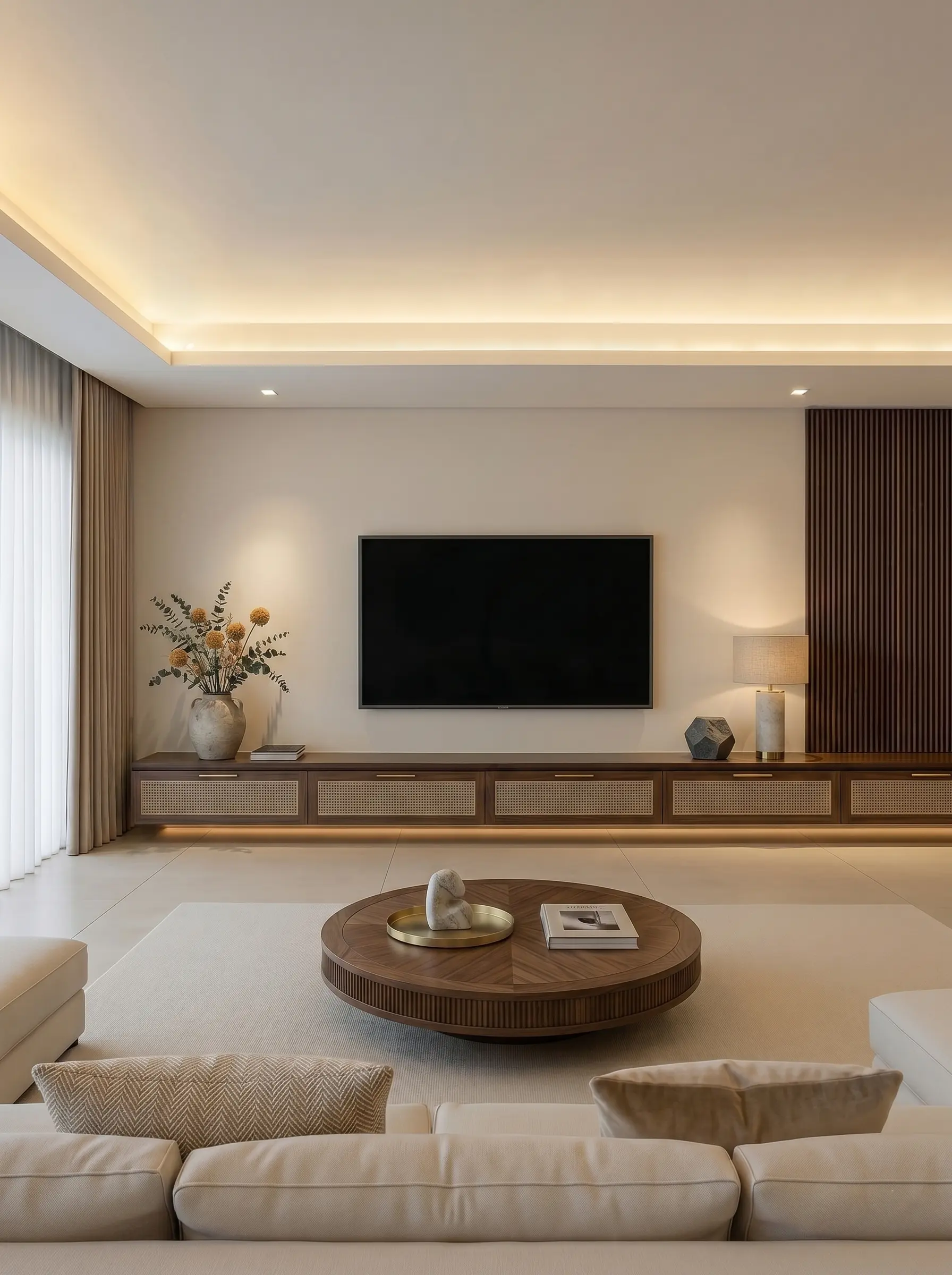 谁懂啊！我完全低估了中古风的美。㎡极简中古风装修，不是豪宅！是怎么都看...