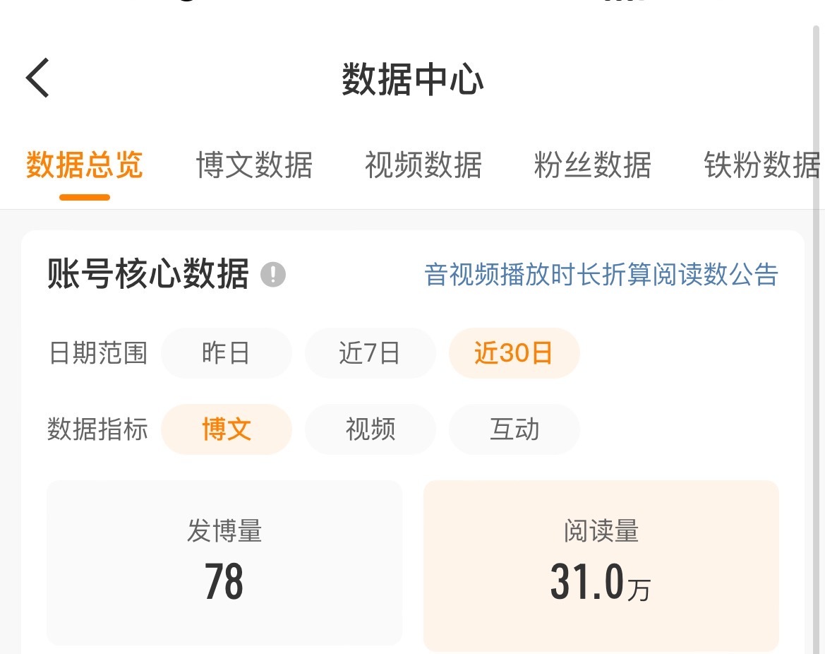 每天都在30w边缘徘徊，随时掉橙v[允悲] ​​​