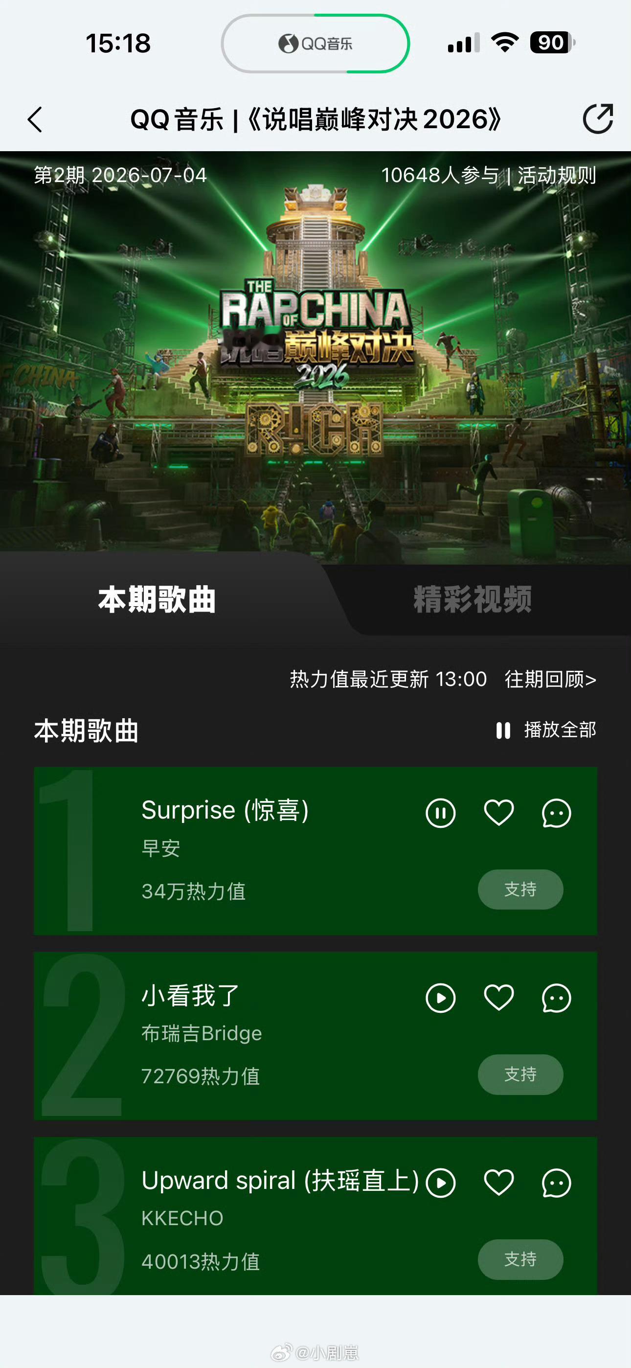 谁不为早安意难平说唱巅峰对决2026早安这场舞台叙事和立意真的都做到顶尖，可惜遗