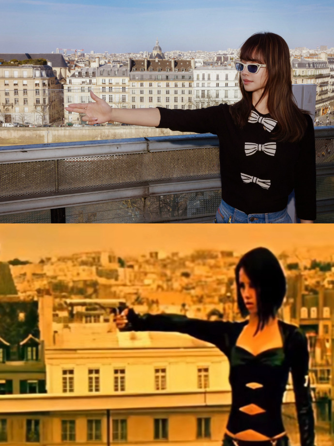 蔡依林亮相巴黎时装周，18年后重返特务J拍摄地。 ​​​