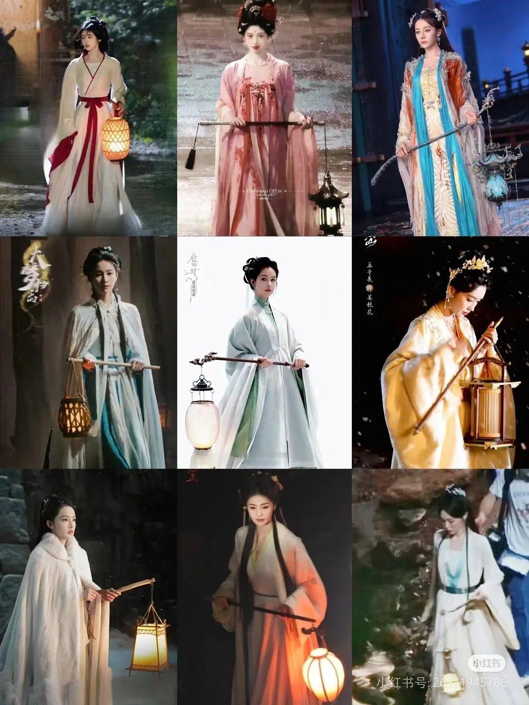 影视剧里花们的提灯造型🈶 ​​​