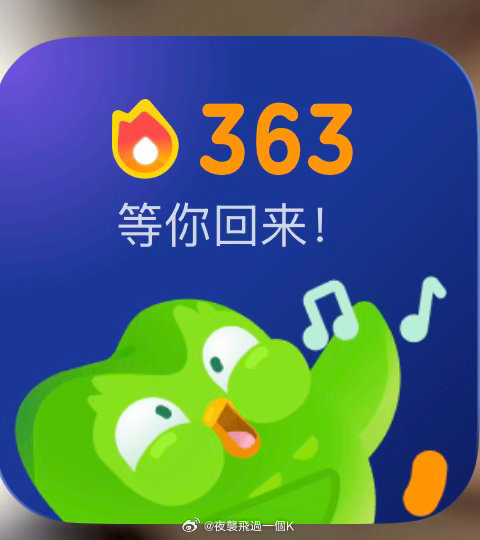 多邻国  363天