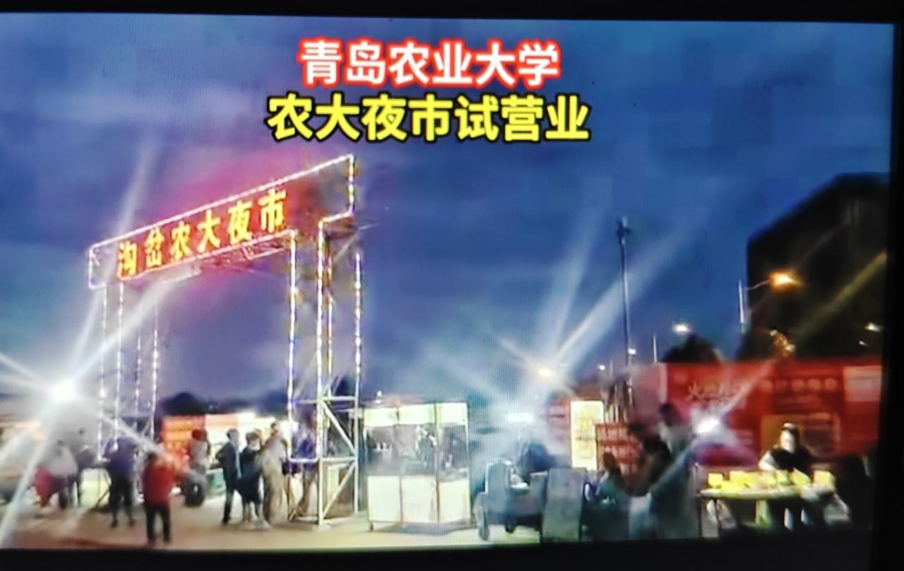 青岛市城阳区沟岔农大夜市开始试营业了！具体位置在环城北路沟岔地铁站B出口旁边，博