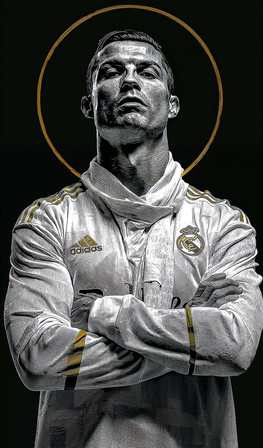 C罗c罗 壁纸·鹰隼的眼神 