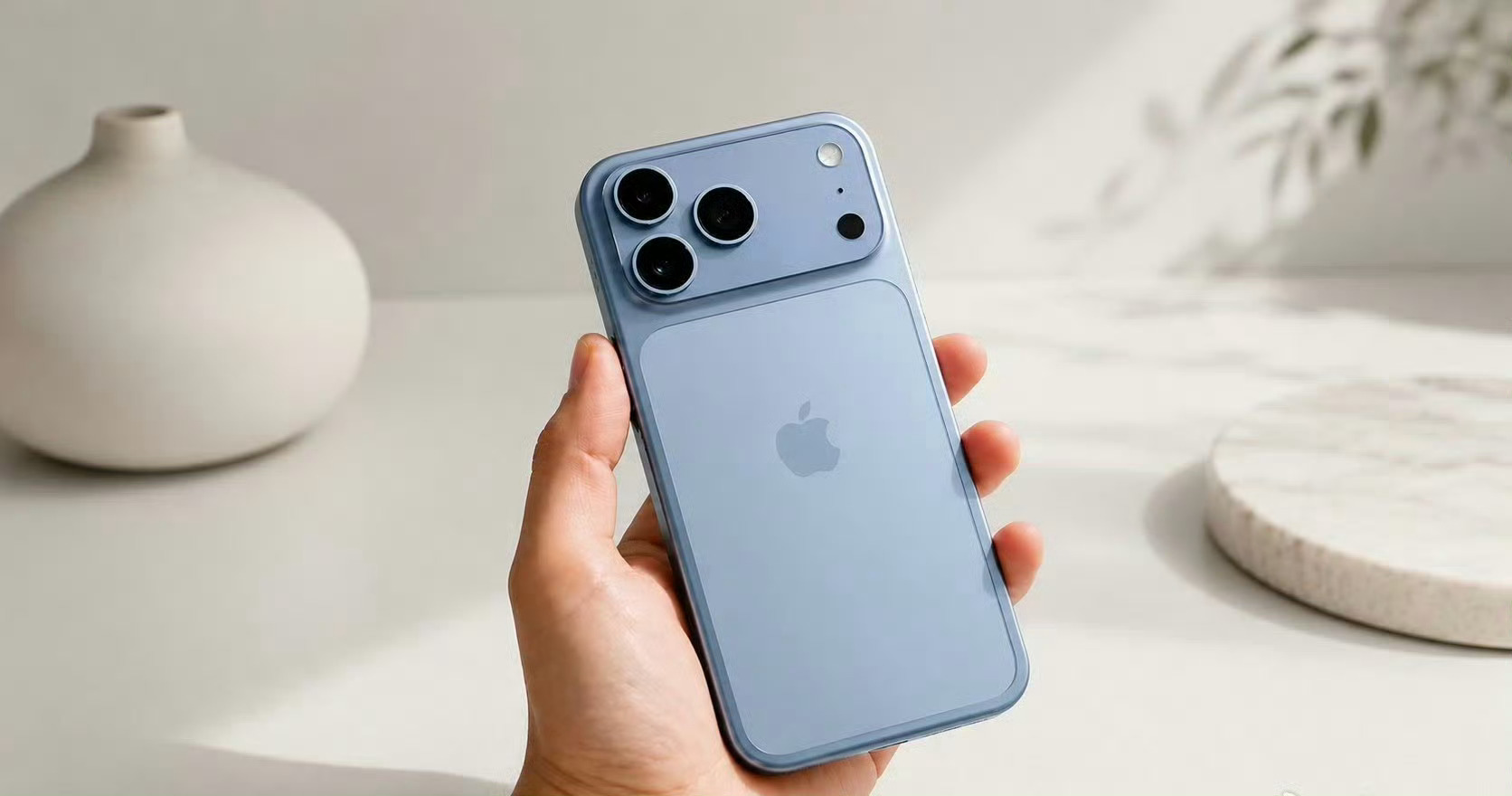 看海报颜色这个“浅蓝色”肯定没跑了，比iPhone17的橙色好看了不止一个量级…