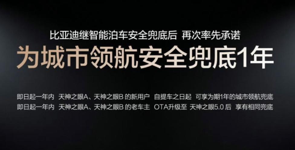 比亚迪智驾 “双兜底” 上线，改写了行业评价标准，大家不再纠结 L2、L3 等级