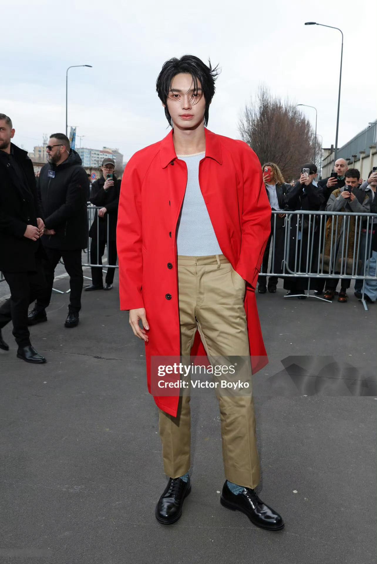 Win 林汉洲✖️PRADA 2026秋冬男装大秀G社生图 ❤️🔥❤️🔥❤️