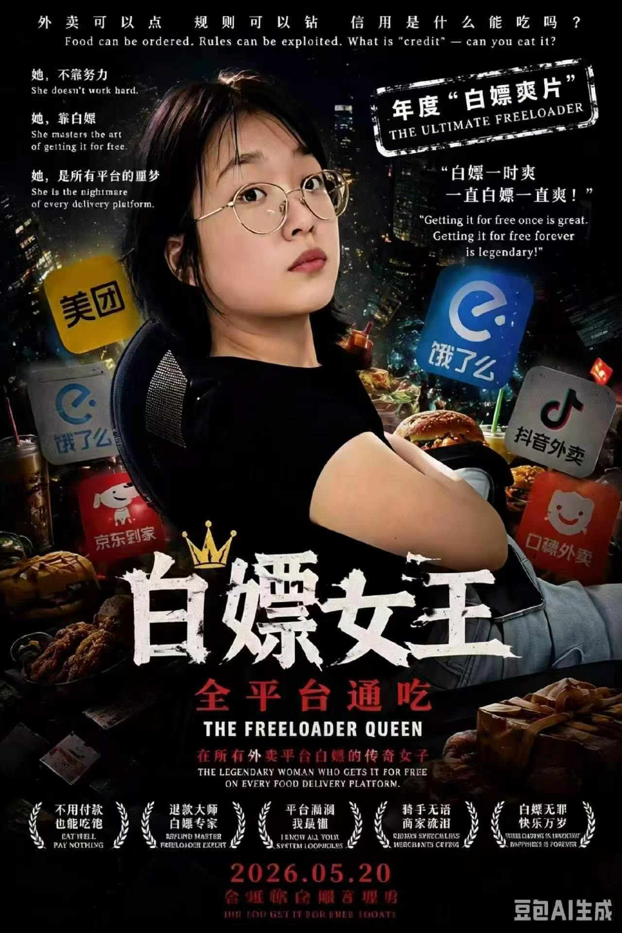 没有AI的时候，专业美工做出这么一个图，手脚麻利的，也应该需要一个小时以上吧？而