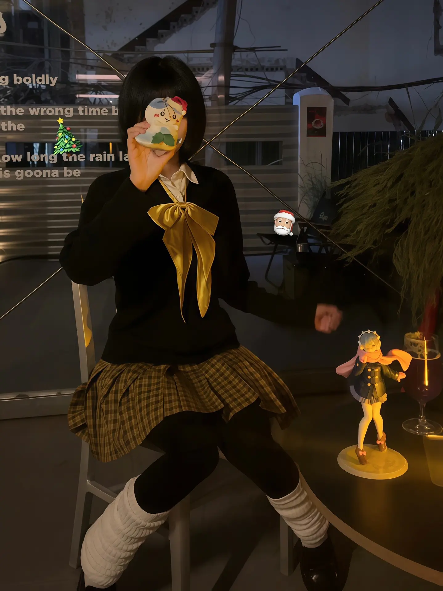 幸福的秘诀是 拥有苹果时 只在意苹果