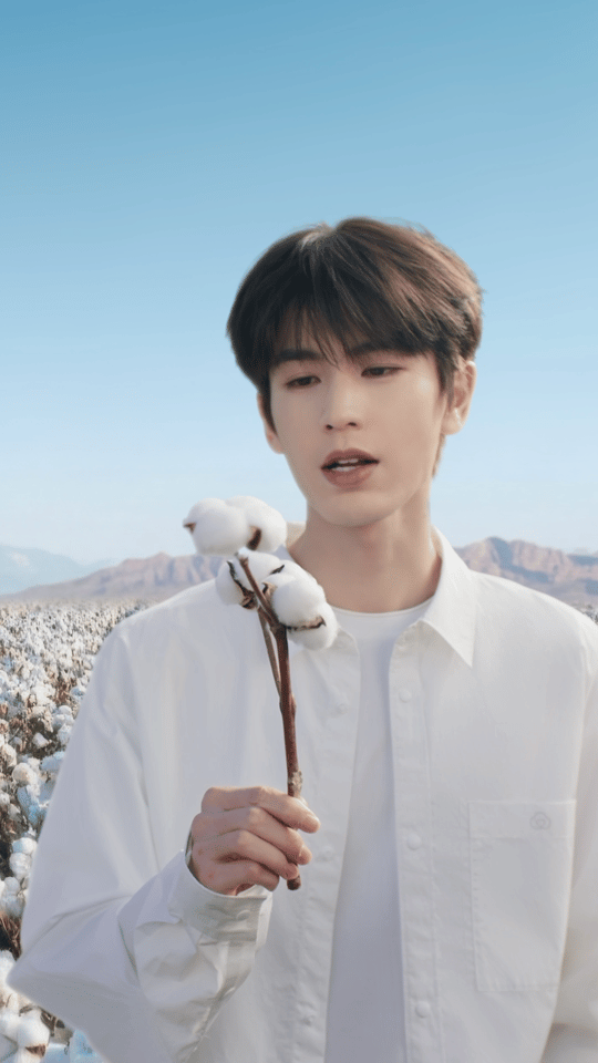 啊啊啊啊啊随橙想一年前何苏叶逛全棉时代，一年后张凌赫直接成全球代言人了😭😭从