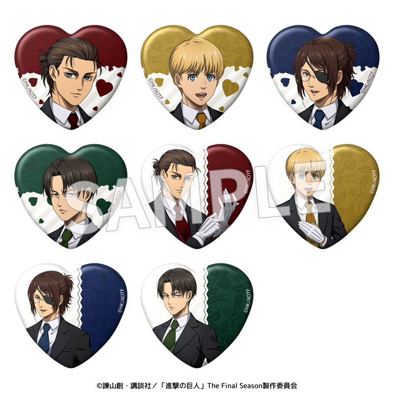 进击的巨人 TVアニメ「進撃の巨人」执事衣装周边贩壳再登场绘制执事衣装插图 艾伦