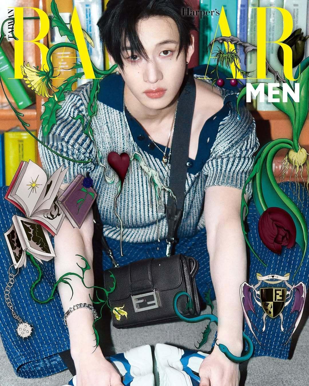 方灿登上Harper‘s Bazaar Men Taiwan最新一期封面，Rep