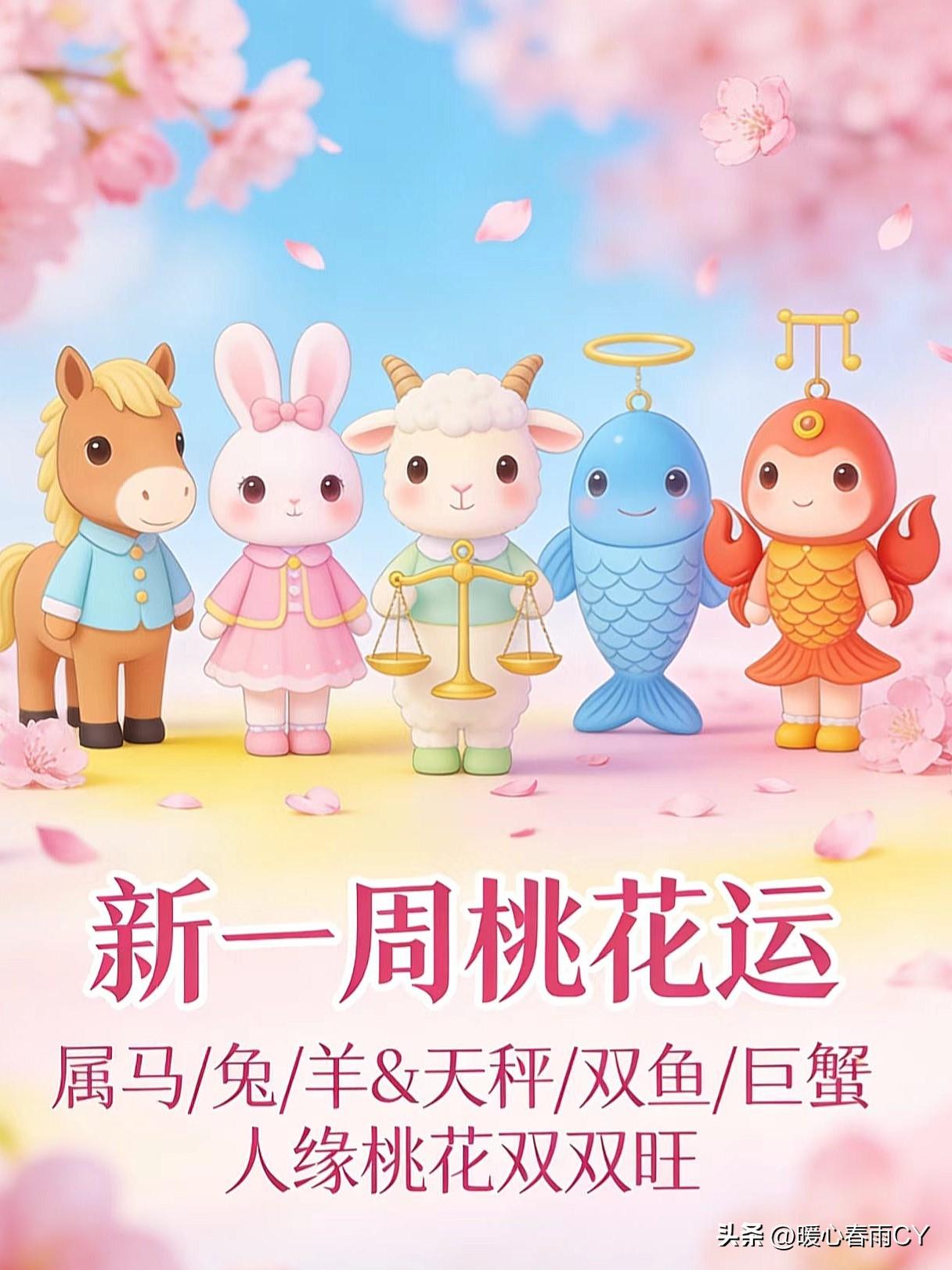 新一周桃花运｜这几个生肖、星座，人缘桃花双双旺💞

新一周气场柔和，不少人的人