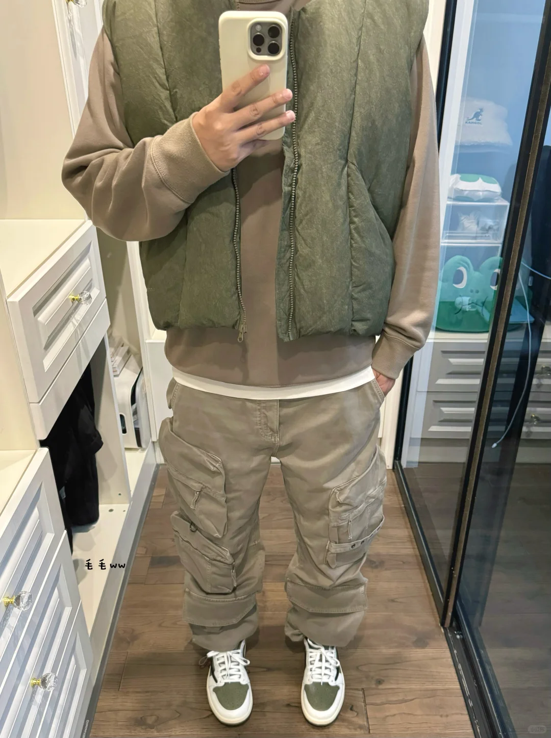 马甲叠穿｜工装穿搭