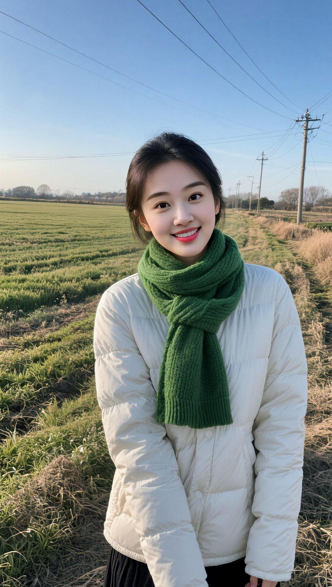 AI田园随拍 抖音ai创作山里姑娘