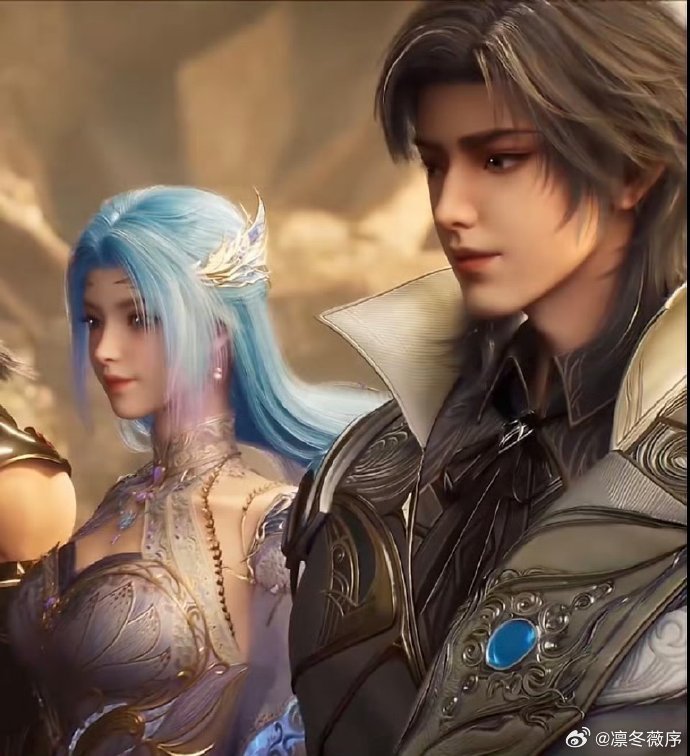 霍雨浩唐舞桐相认名场面浩桐相认名场面海神湖畔的相认是浩桐的宿命归宿，一眼万年的画