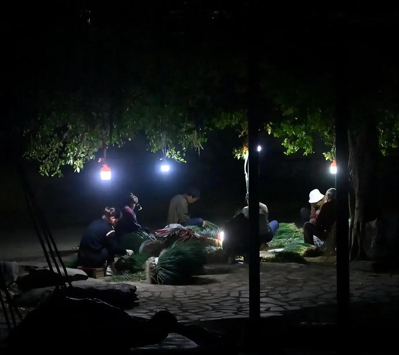 很多村里人一闲下来，就围着麻将桌转悠，或者三五成群拉家常，这事儿在外头打工回来的