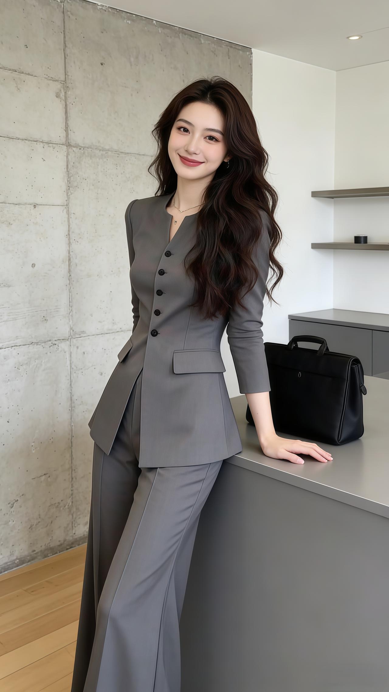 今日穿搭look 浅交个春季穿搭作业吧 申请加入早春穿搭圈 轻熟穿搭 穿搭