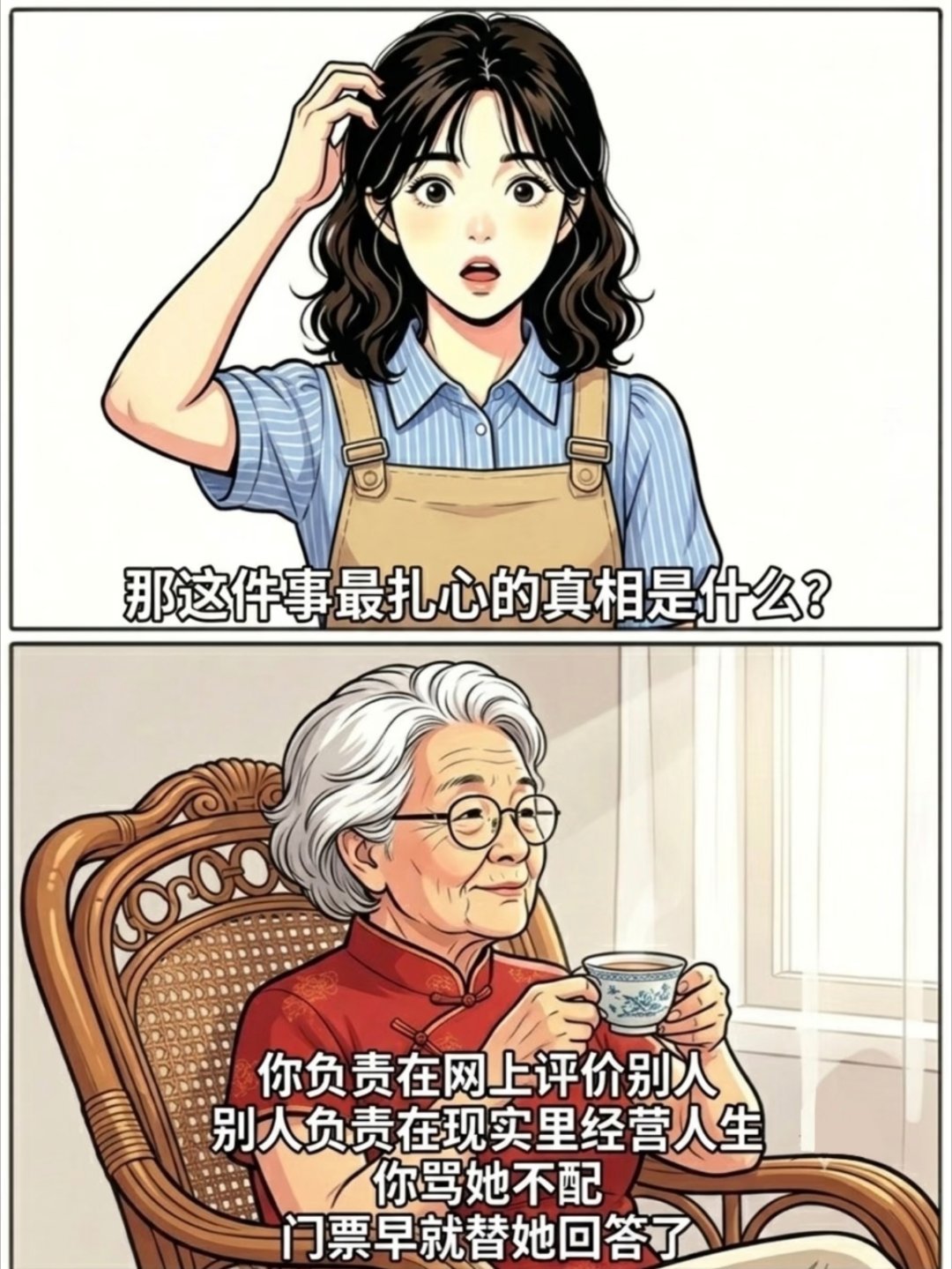 刷到一个帖子，说得真好～ 