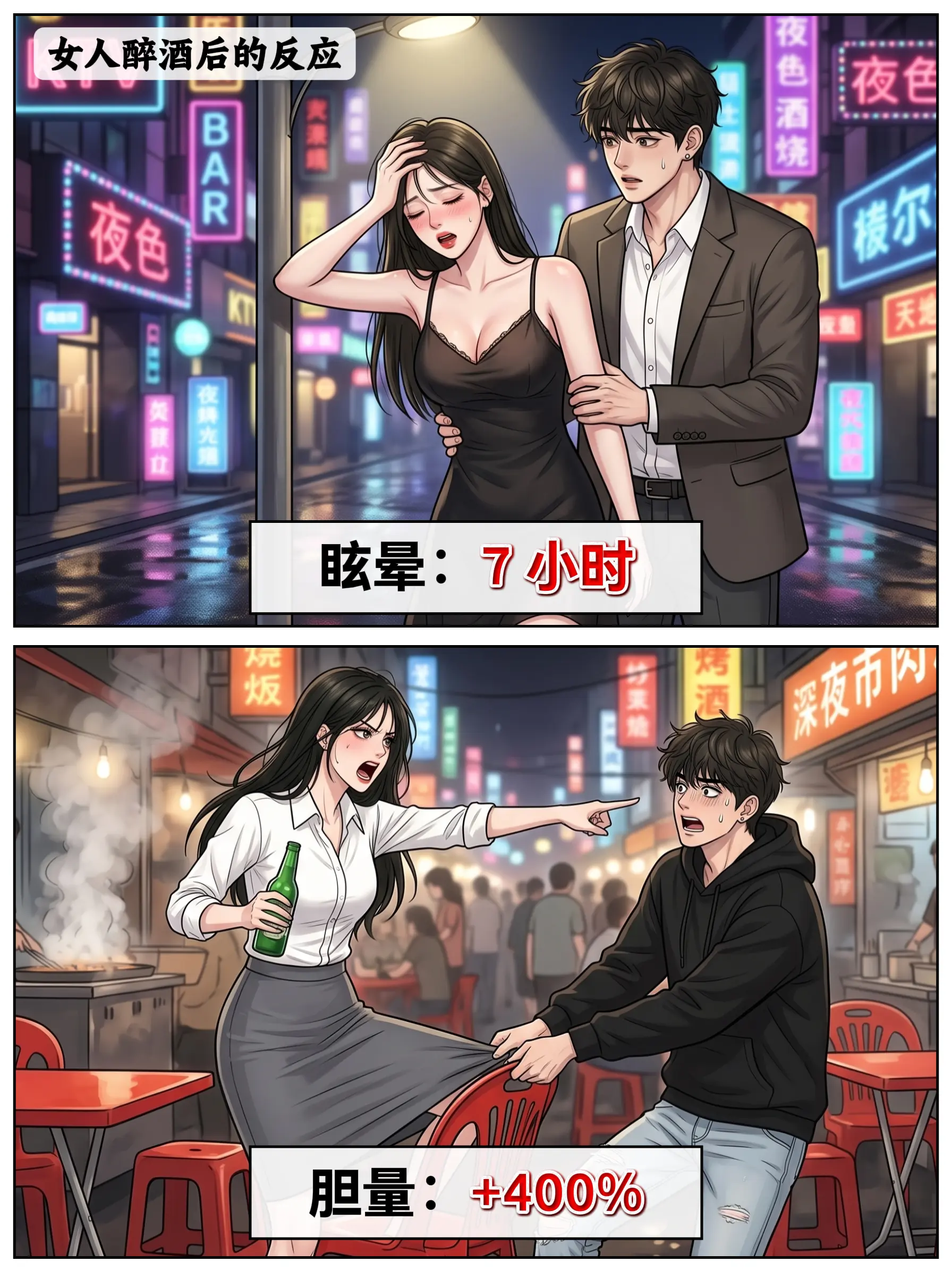 网课时间到｜醉酒篇：如果她喝多了