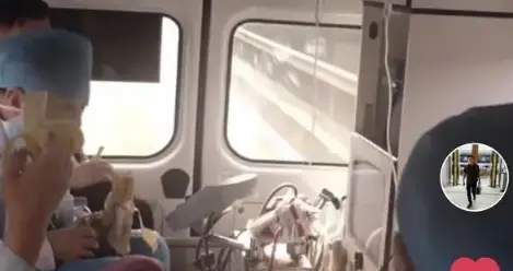 女孩|救护车里吃香蕉遭质疑？看到医生的回应，网友都沉默了……
