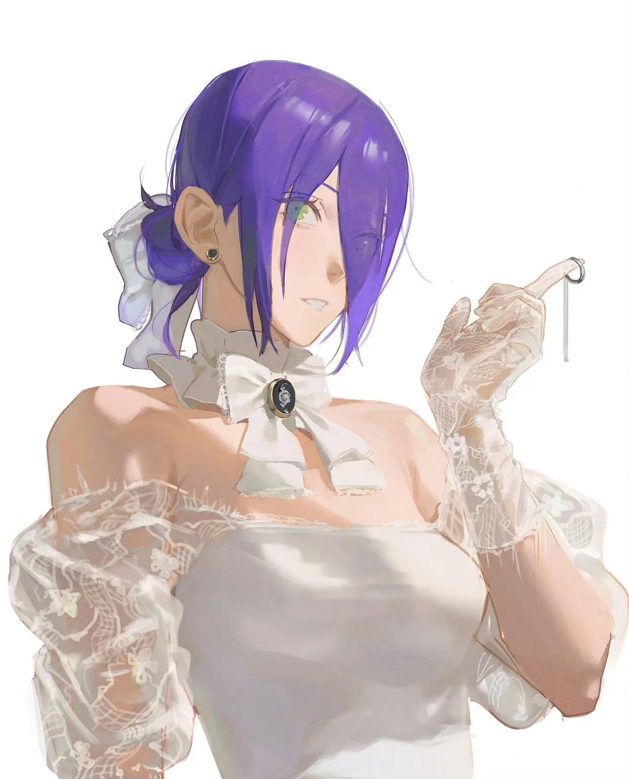 电锯人女角色插画欣赏