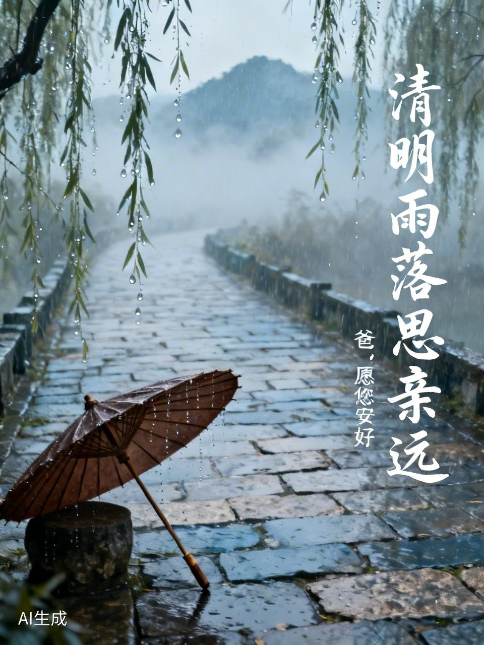 今天又下雨了，还有两天就清明了，正所谓
清明前后雨汾汾
路上行人欲断魂
…
在这