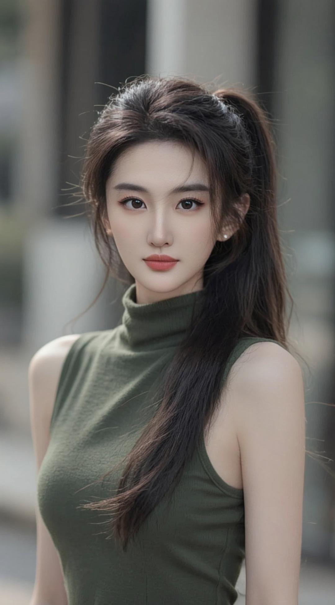 AI青衫佳人今日分享 美女 女神 这也太好看了