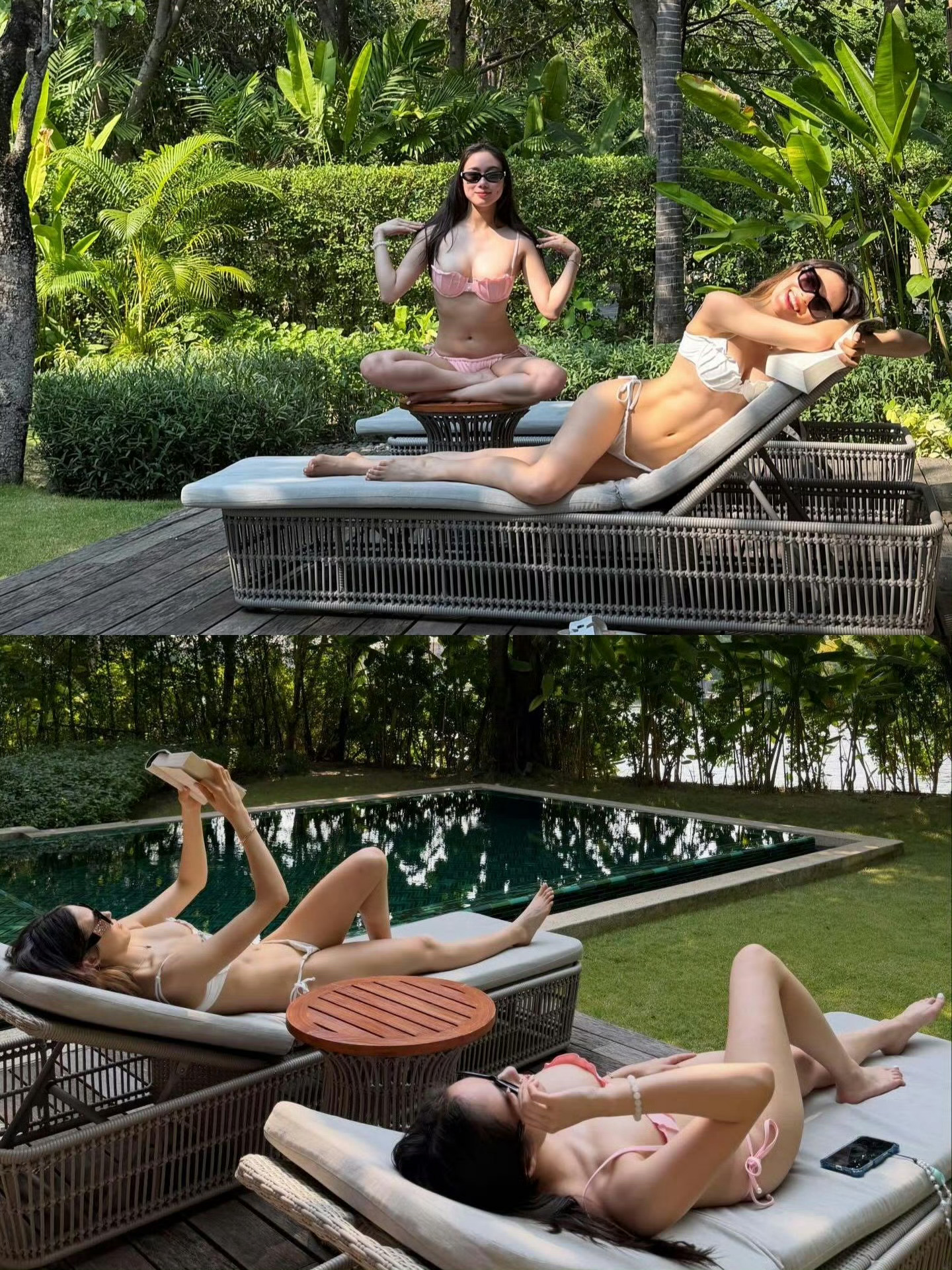 谷爱凌何超欣穿比基尼嚯！这也能上热搜 