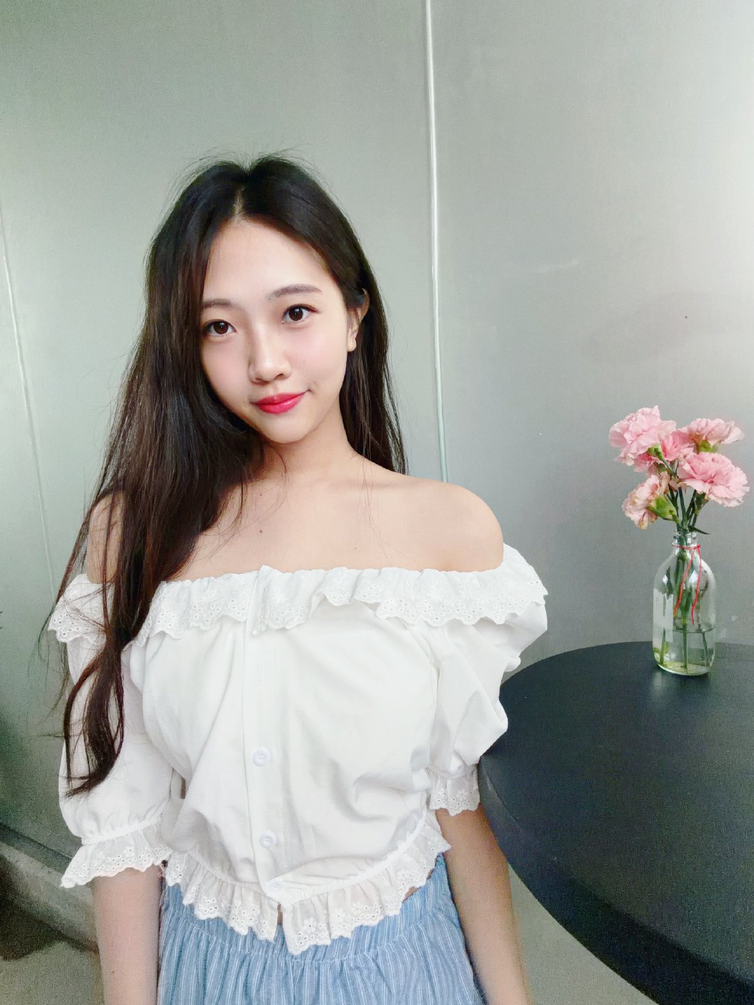 自己卷的头发怎么样💐 