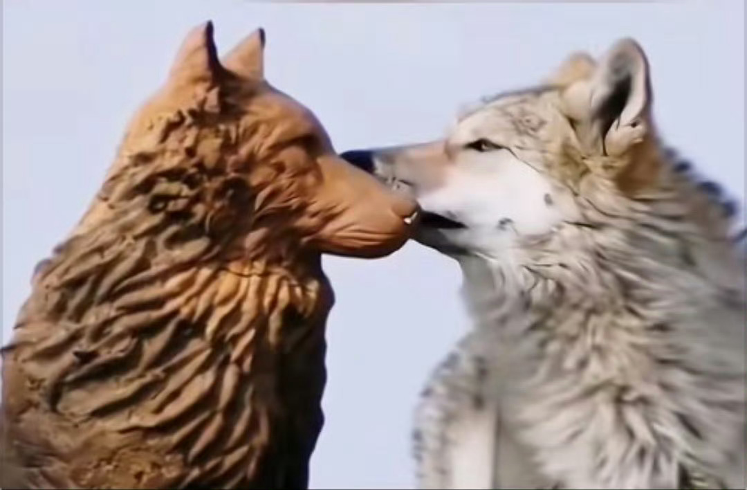 2026年因为一只叫格林的狼火了，我大概看了下，它是父母离世留下的小崽子，被女主