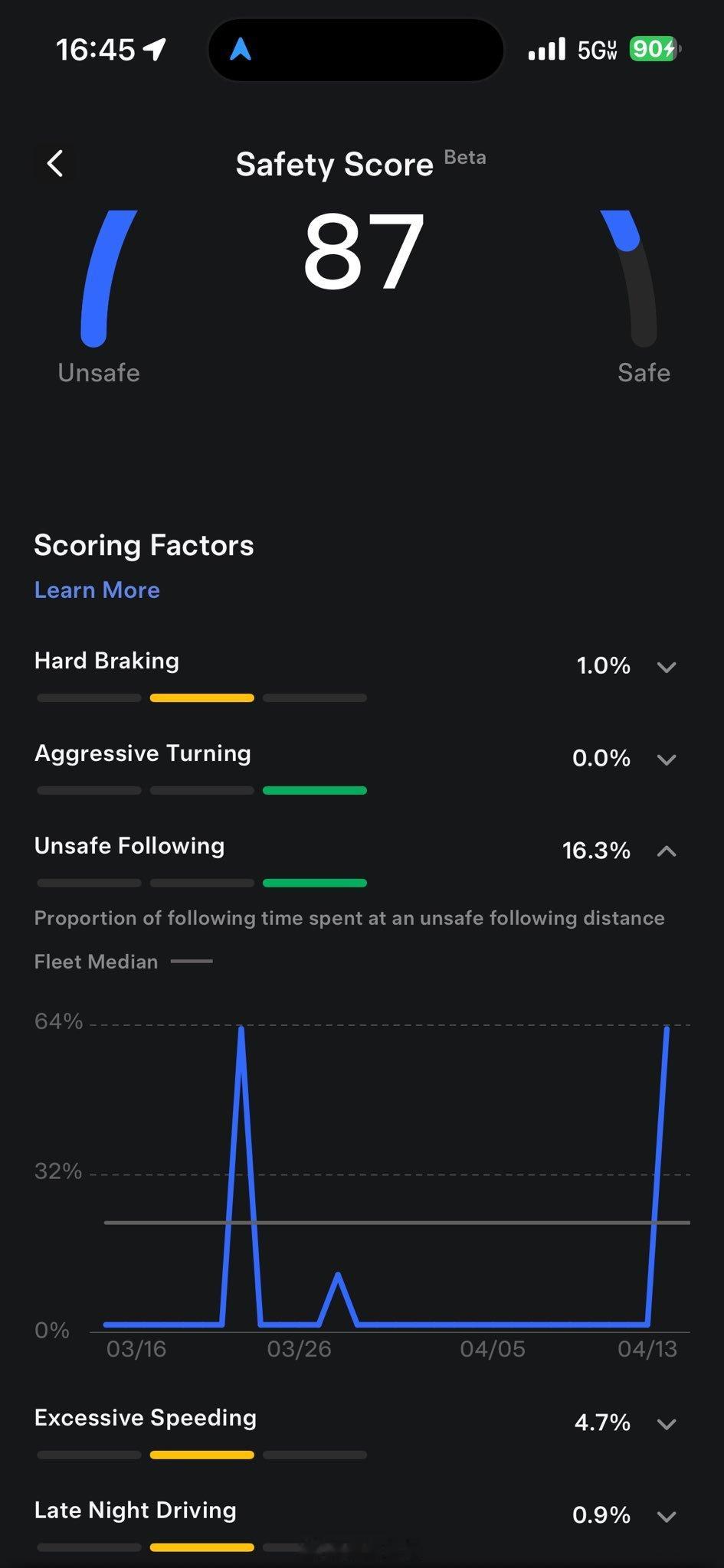 特斯拉保险相关说明更新官方宣称：“随着最新版安全评分系统（v3.0）的推出，您在
