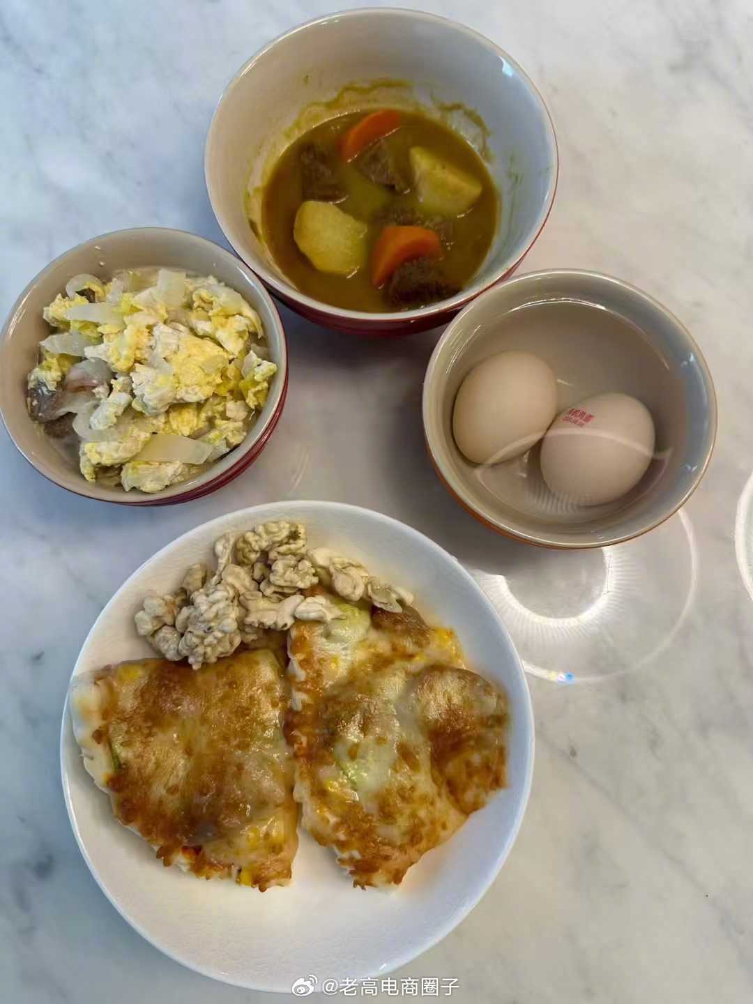 我给娃做的早餐 